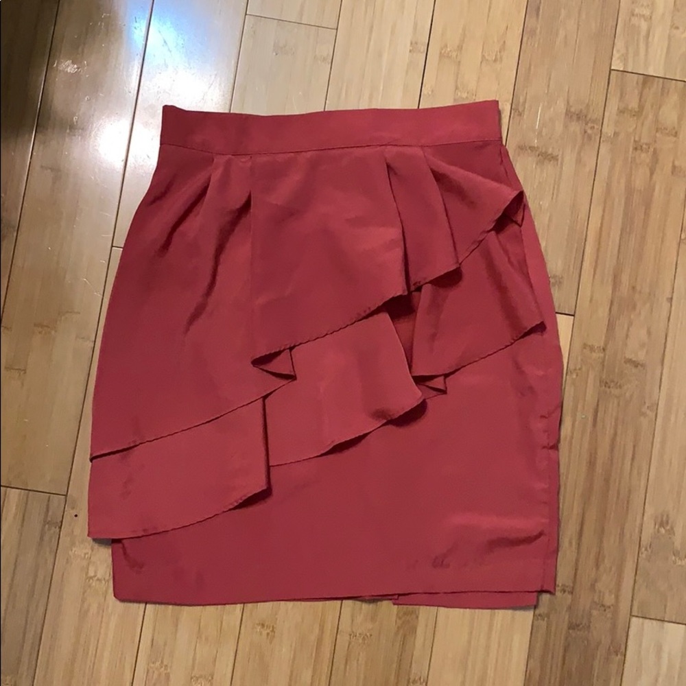 Ruffle skirt